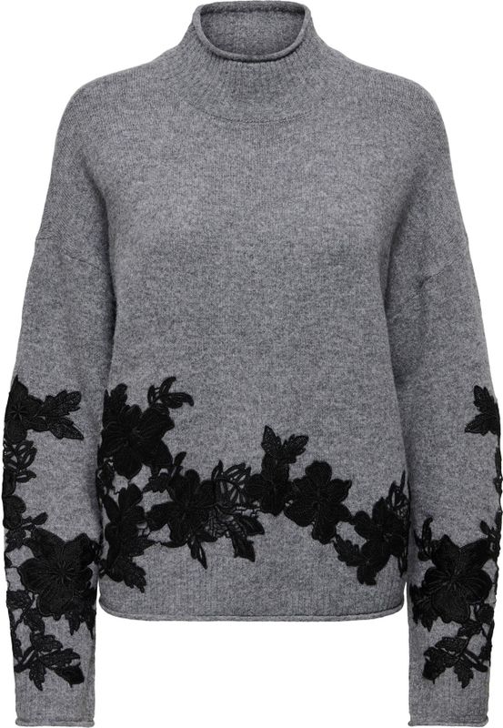 Onllisa - Gebreide Pullover - Hoge Hals - Lange Mouwen - Regular Fit