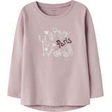 Top - Lange Mouwen - Glitterprint - Regular Fit