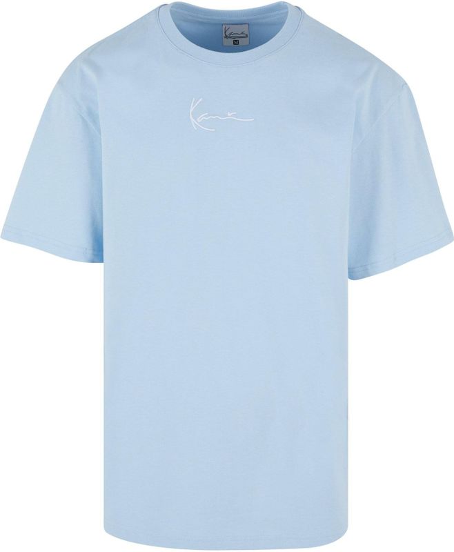 Karl Kani - Small Signature Essential - Overhemd - Lichtblauw - Korte Mouwen