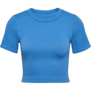 Hummel - Pulse - Functioneel Shirt - Blauw - Kwartmouw