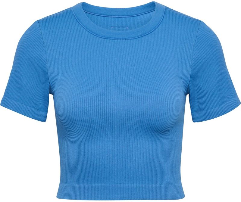 Hummel - Pulse - Functioneel Shirt - Blauw - Kwartmouw