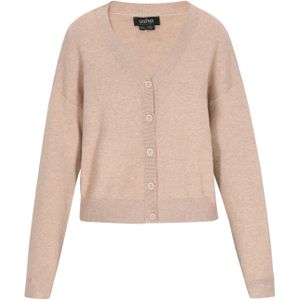 usha BLACK LABEL Gebreid vest  camel