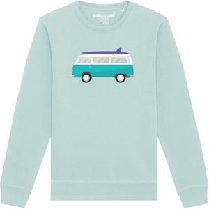 Watapparel Sweatshirt ' California Dream '  azuur / gemengde kleuren