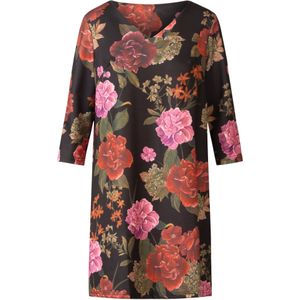 Kraimod Jurk  groen / rosa / rood / zwart