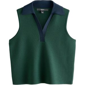 Next Gebreide top  navy / donkergroen