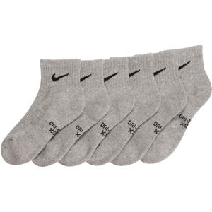 Nike - Prestaties Basic - Sportsokken - Dark Grey - 6-pack