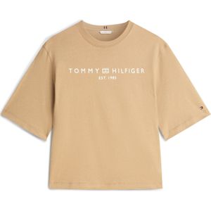 TOMMY HILFIGER Shirt  beige / wit