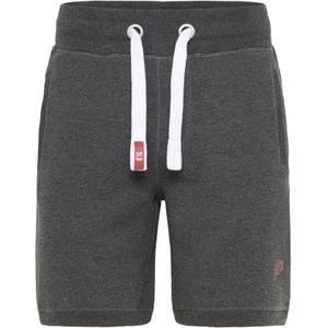 !Solid Broek  donkergrijs / wit
