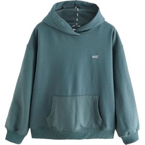 Next - Sweatshirt - Cyaan Blauw - Capuchon - Effen