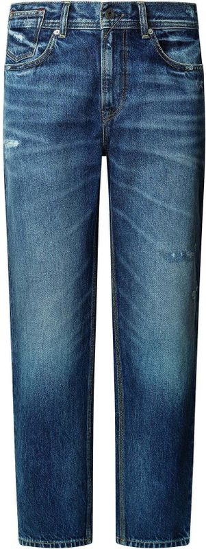 Pepe Jeans - Jeans - Indigo - Regular Fit - Lang/maxi - Effen