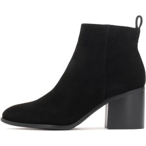 Kazar - Tijdloze Zwarte Suède Laarzen - Dames - Knielaarzen