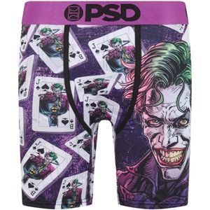 PSD Boxershorts 'Jokers Wild'  groen / sering / zwart / wit