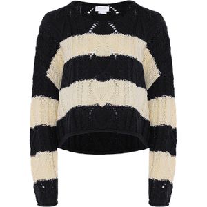 usha BLUE LABEL Trui  zwart / wolwit