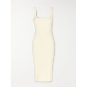 Nudyess Zomerjurk 'Tina Midi'  ecru