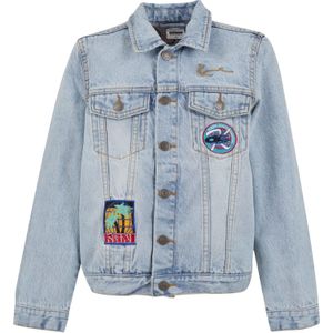 Karl Kani Tussenjas  lichtblauw / gemengde kleuren