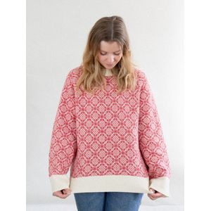 KOPYTO Oversized trui 'BARIBAL'  rood