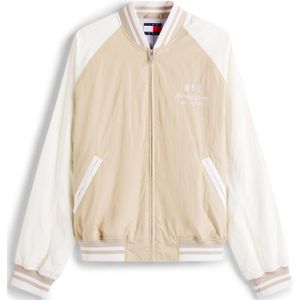 Tommy Jeans Tussenjas  kaki / zwart / offwhite