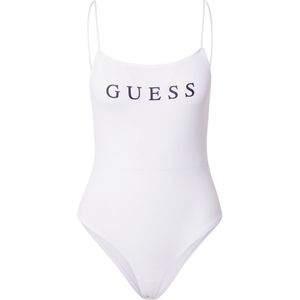 GUESS Shirt body 'NEW CARRIE'  zwart / wit