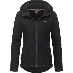 Ragwear Gebreid vest 'Lyshka'  zwart / wit