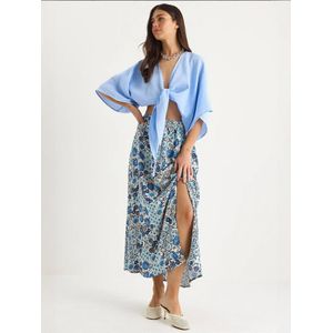 Bianco Lucci Rok  blauw / wit