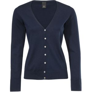 heine Gebreid vest  marine