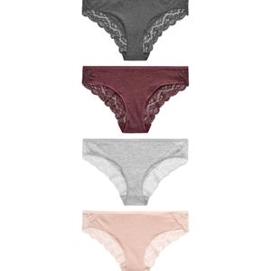 Next Slip  grijs / pink / bordeaux