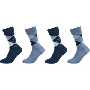 camano Sokken  blauw / grijs
