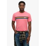 Superdry - Outdoor Stripe Logo - T-shirt - Met Korte Mouwen