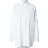 JOOP! - Blouse - Wit - Klassieke Blouse - Lange Mouw - Losse Pasvorm