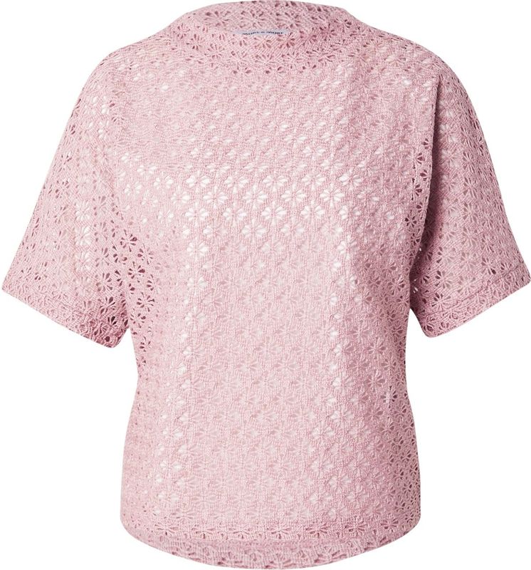 MORE & MORE - Trui - Rosé - Effen - Halve Mouw