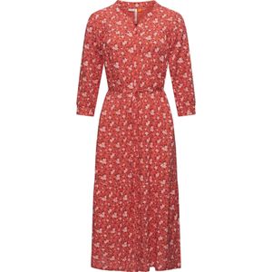 Ragwear Blousejurk 'Meve'  framboos / roestrood / wit