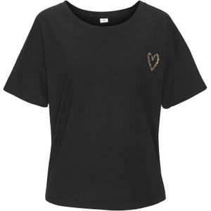 s.Oliver RED LABEL - Pyjamabovendeel - Effen - Regular Fit - Katoen- en Viscosemix