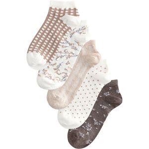 Next Sokken  beige / antraciet / wit