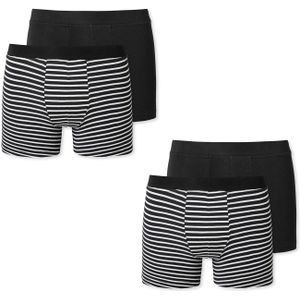 SCHIESSER Onderbroek  zwart / wit