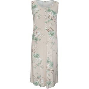Goldenbay Nachthemd 'Scabiosa'  beige / groen