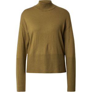 VERO MODA Trui 'VMHAPPINESS'  olijfgroen