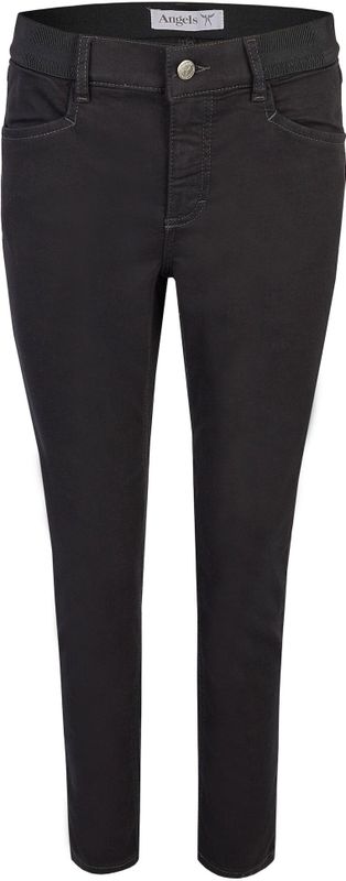 Angels - Ornella - Capri Broeken - Zwart - Slimfit - 7/8 Lengte