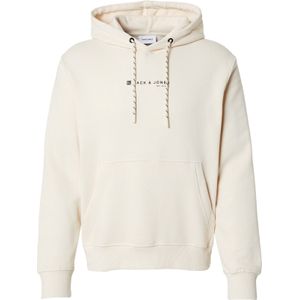 JACK & JONES Sweatshirt 'JJSKI'  lichtgrijs / zwart