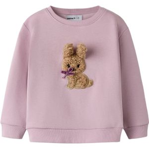 NAME IT Sweatshirt  camel / lila / rosa
