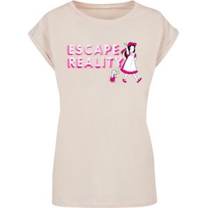 F4NT4STIC Shirt 'Alice im Wunderland Escape Reality'  beige / sand / gemengde kleuren