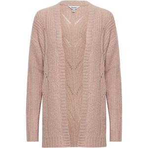 Oxmo Gebreid vest 'Cle'  rosa