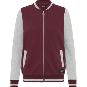 Oxmo Sweatvest ' OXONANA SWEAT JACKET '  rood