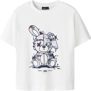 T-shirt - Loose Fit - Jersey - Korte Mouwen - Ronde Hals