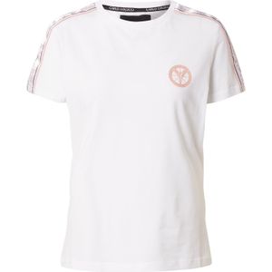 Carlo Colucci Shirt  rosé / wit