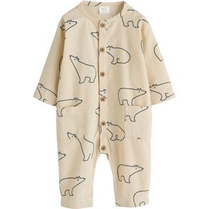 Next Rompertje/body  beige / blauw / azuur