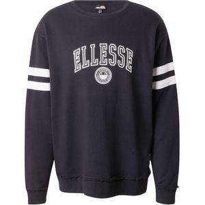 Sweater - Zwart - Sweatstof - Ronde Hals - Losse Pasvorm