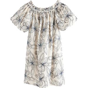 Next Zomerjurk  navy / opaal / wit