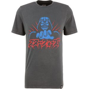 Recovered Shirt 'Star Wars Vader Japanese'  donkergrijs