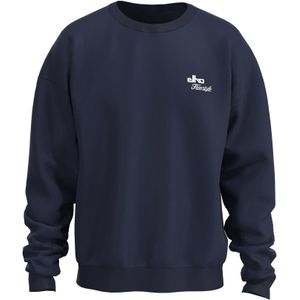 elho Sweatshirt 'MAYRHOFEN 91'  donkerblauw / wit