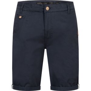 INDICODE JEANS Chino 'Creel'  marine / ombergrijs / rood / wit